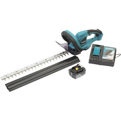 Акумулаторен тример/ножица за жив плет Makita DUH523RF,18 V, Нож 52 см, Максимален диаметър на рязане 15 мм, Съдържа 1 батерия 18V LXT 3Ah + зарядно