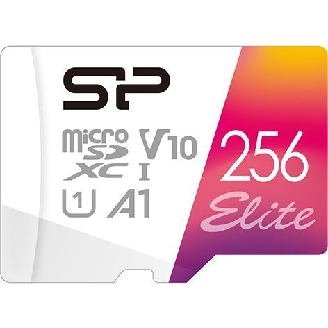 Silicon Power memory card microSDXC 256GB Elite + adapter