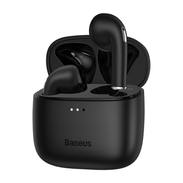 Слушалки Baseus, пластмасови, черни