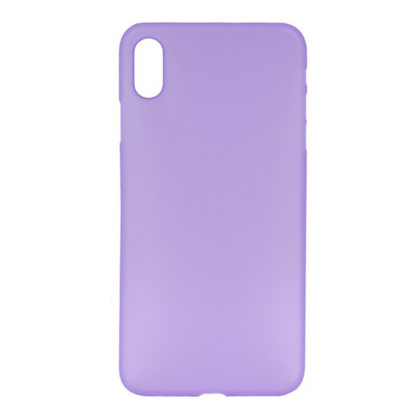 Műanyag telefonvédő (matt, ultravékony) LILA [Apple iPhone XS Max 6.5] (5996457826902)