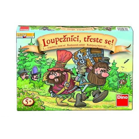 DINO Toys Reszkessetek, rablók! társasjáték (8590878623484)