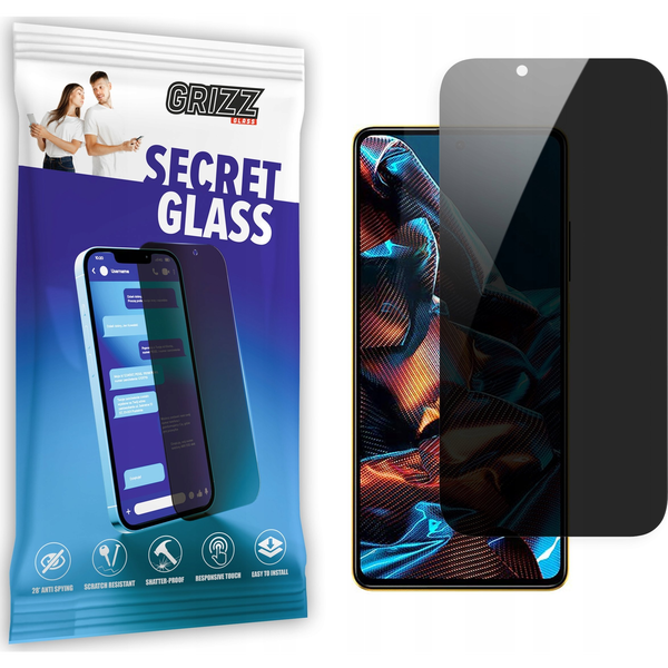  GrizzGlass Szkło prywatyzujące GrizzGlass SecretGlass Xiaomi POCO X5 Pro