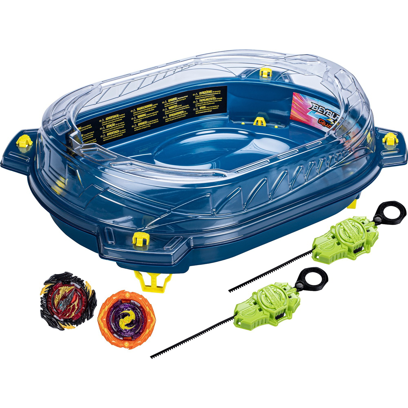 Beyblade Burst QuadStrike Thunder Edge Battle Set Pörgettyűs aréna (F6781EU4)