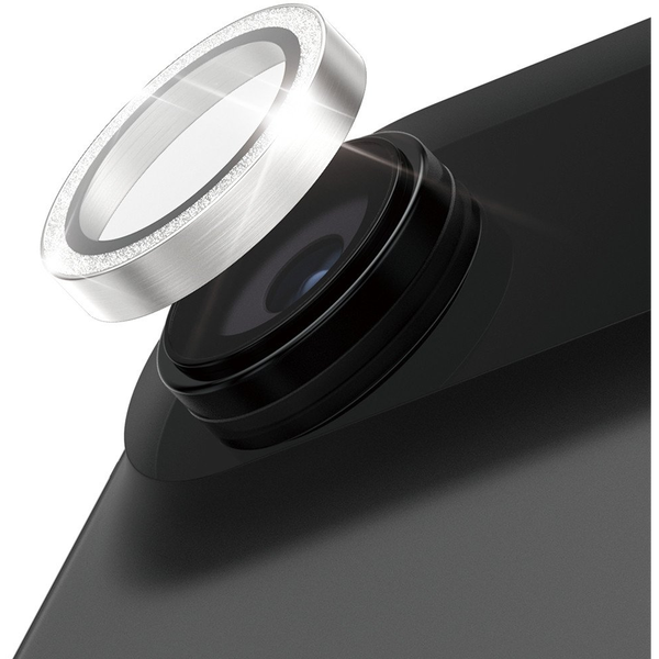 PanzerGlass ® Hoops® Glitter Silver Camera Lens Protector iPhone 17 Air Pellicola proteggischermo trasparente Apple 1 pz