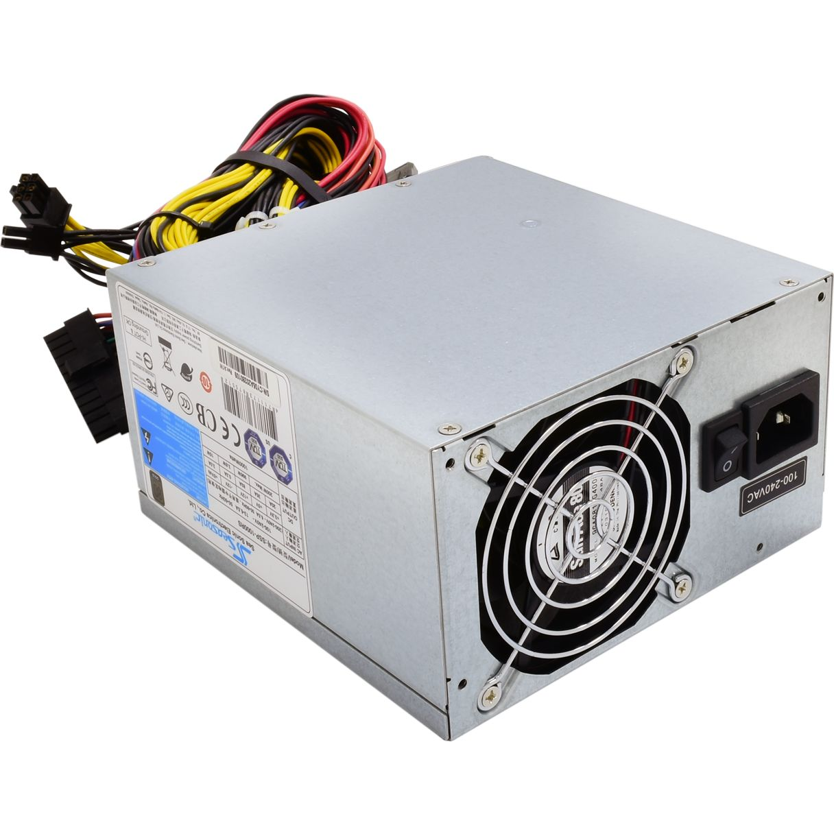 Seasonic SSP-650RS tápegység 650 W 20-pin ATX ATX Ezüst (SSP-650RS)