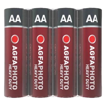 Agfaphoto Heavy Duty Szén-cink Ceruzaelem AA (4db /csomag) (APFAAS4)