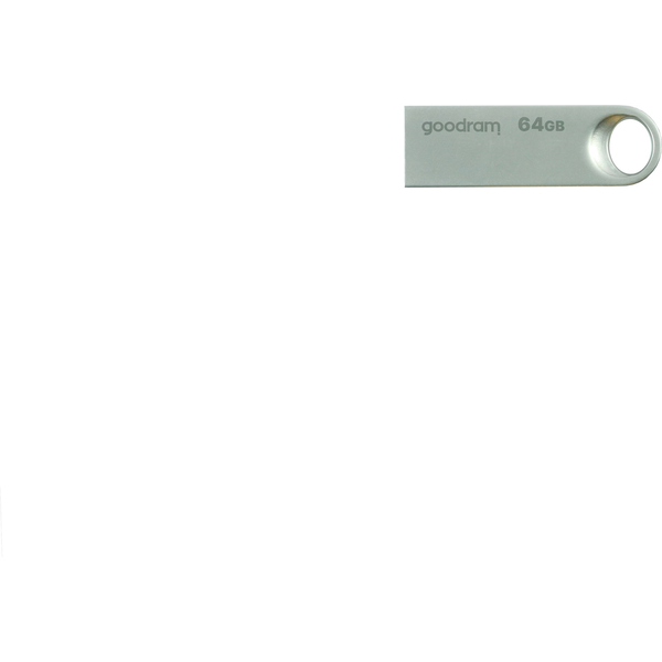 Goodram USB UNO3-0640S0R11 USB-nøgle 64 GB USB Type-A 3.2 Gen 1 (3.1 Gen 1) Sølv