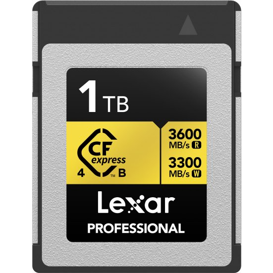 Lexar CFexpress 4.0 Pro Gold R3600/W3300 1TB