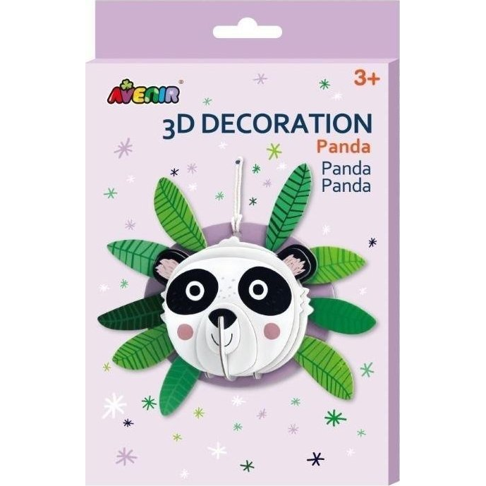 Avenir Kids 3D Dekorációs Puzzle, Panda (482814)