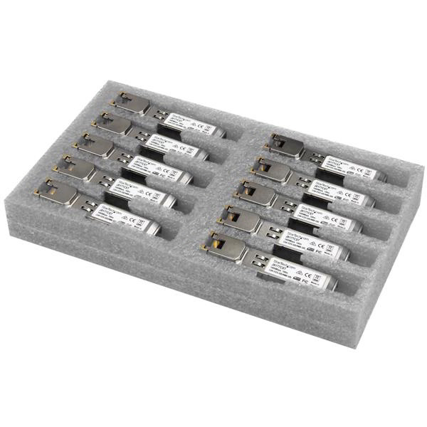 StarTech.com J8177C10PKST modul til netværksmodtager Kobber 1000 Mbit/s SFP