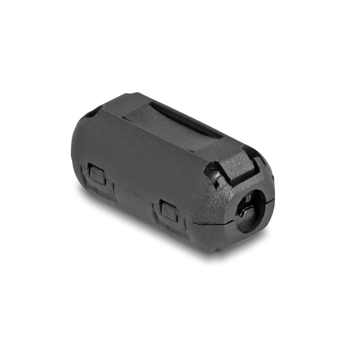 Delock Ferrit mag / ferrit gyűrű kábel körbevételére 5 mm 2 db., fekete színű (80944) (80944)