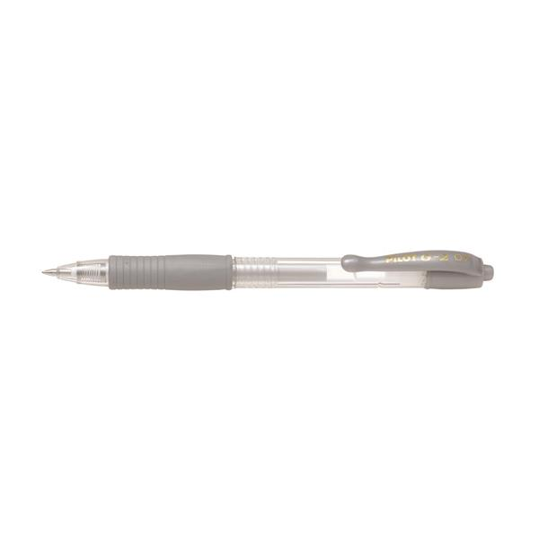 Pilot G-2 Metallic nyomógombos zseléstoll - 0.32 / ezüst