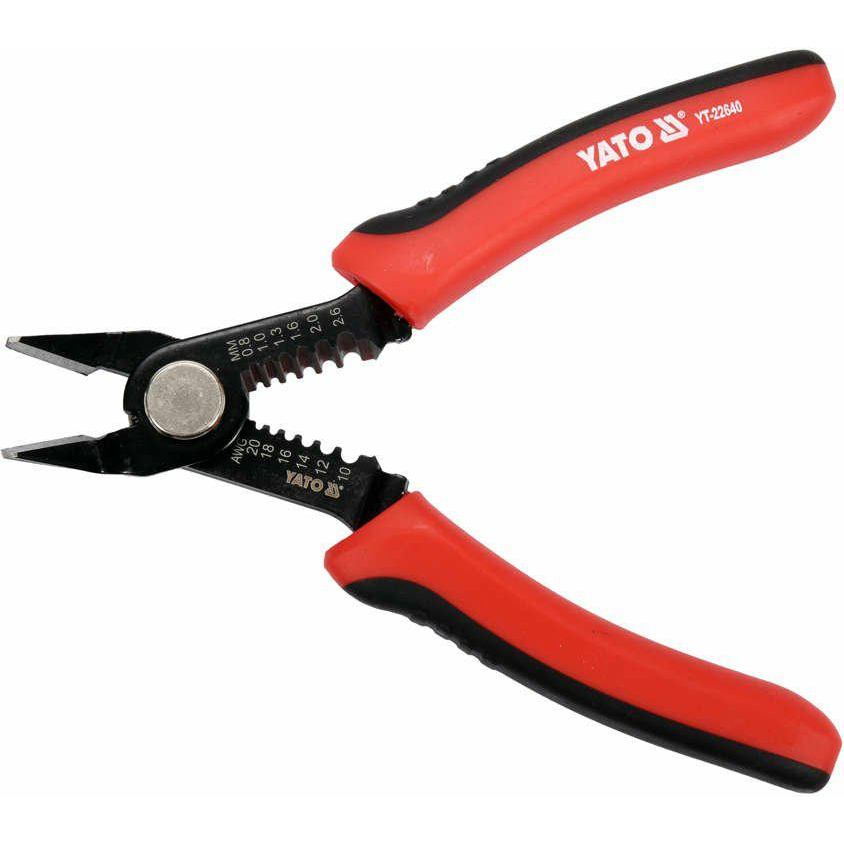 YATO YT-22640 Krimpelő Fogó - 0,8-2,6 mm2 (YT-22640)