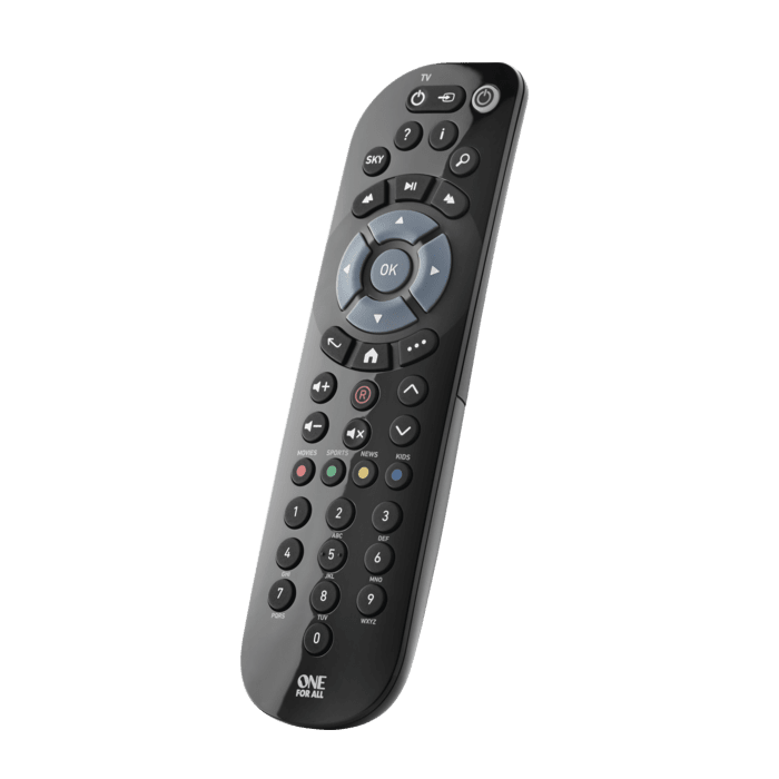 One for All URC1635 Set-Top-Box távirányító Sky készülékekhez - Fekete (URC1635)