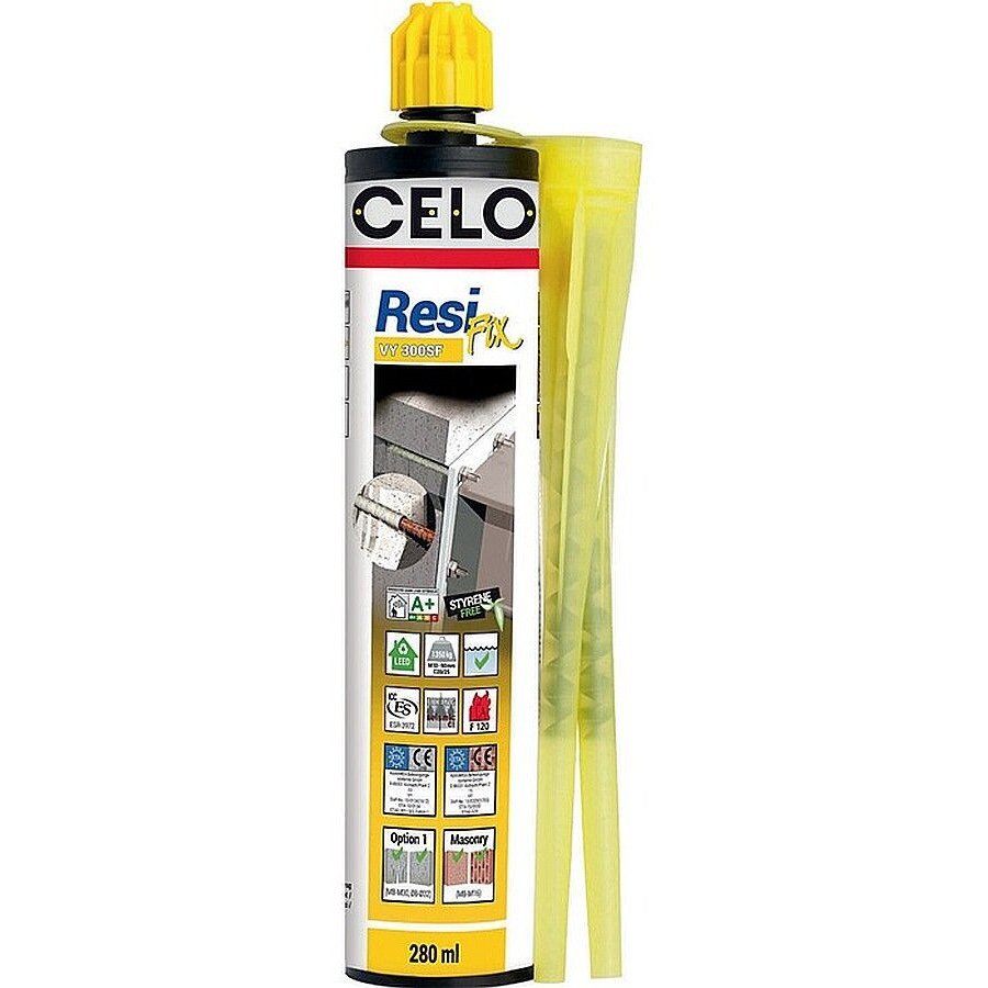 Chemická kotva Resifix vinylesterová bez styrénu univerzálna 300VSF 280mm