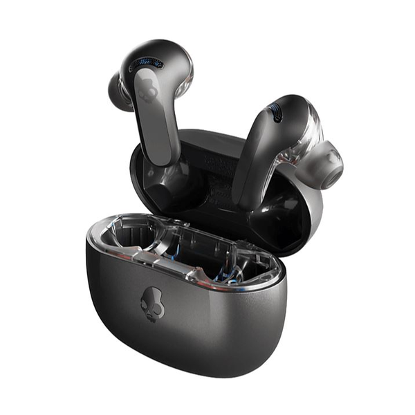 Bezdrátová sluchátka do uší Skullcandy TW Rail ANC True Black