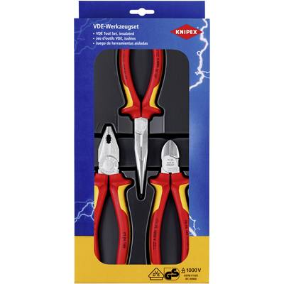 Knipex 00 20 12 sada klieští VDE sada náradia 3t