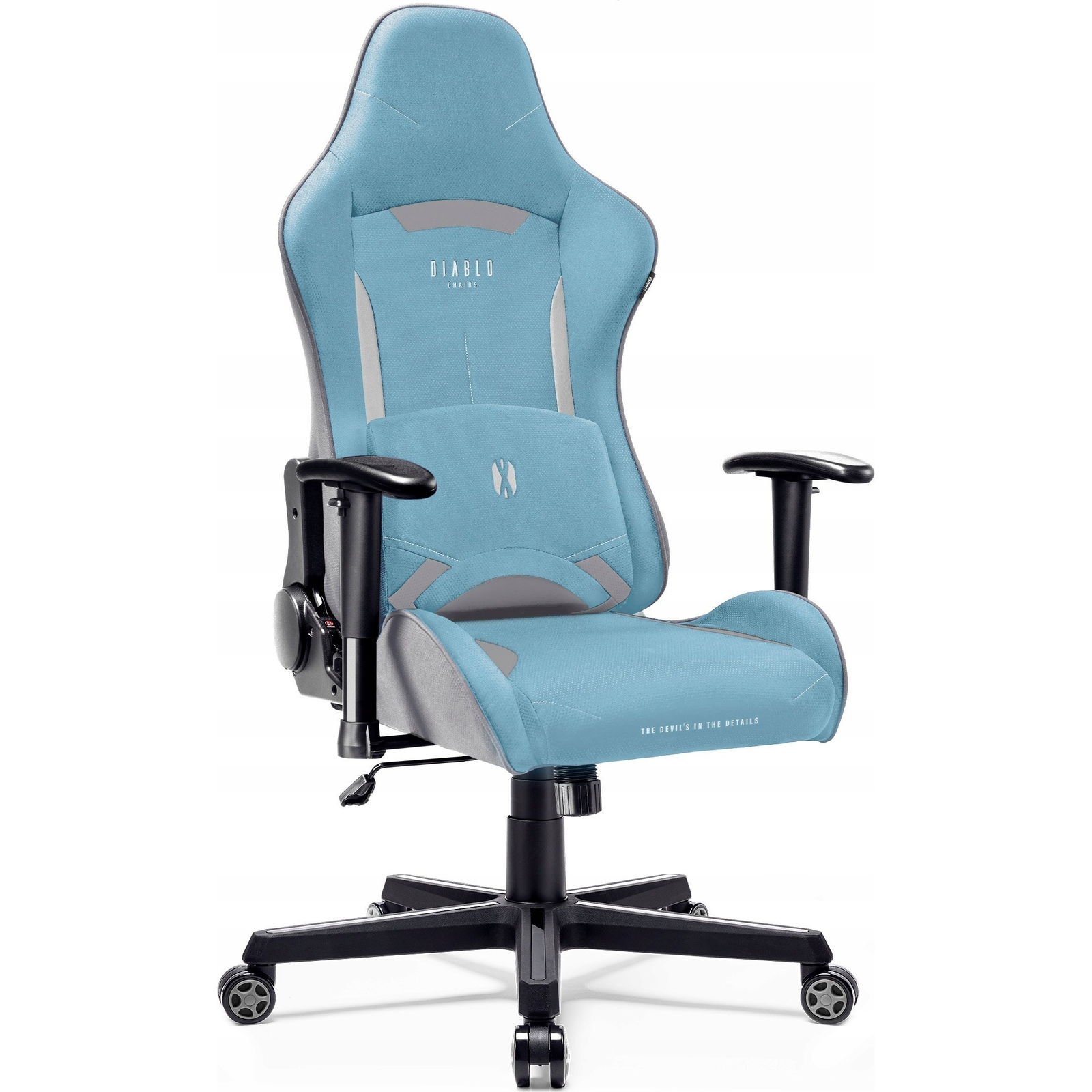Diablo Chairs X-Starter Gaming Szék Kék Szövet (5904405576311)
