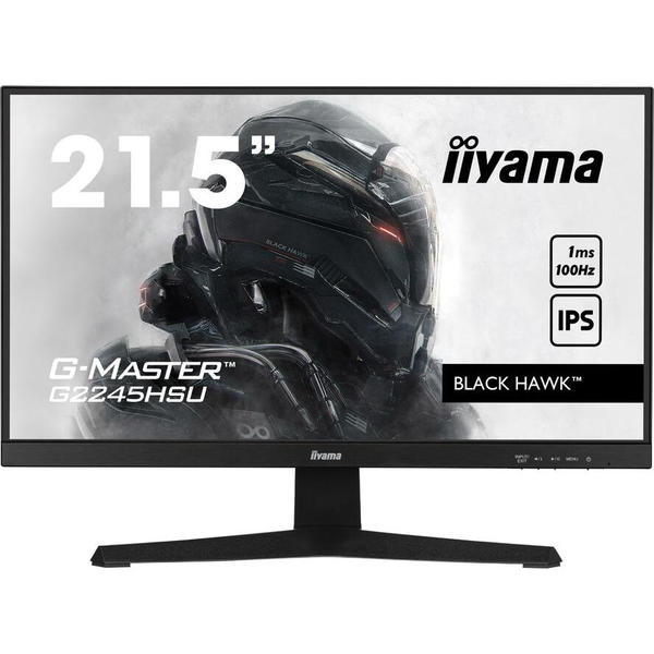 iiyama G-MASTER G2245HSU-B2 LED display 55,9 cm (22") 1920 x 1080 pixel Fuld HD Sort