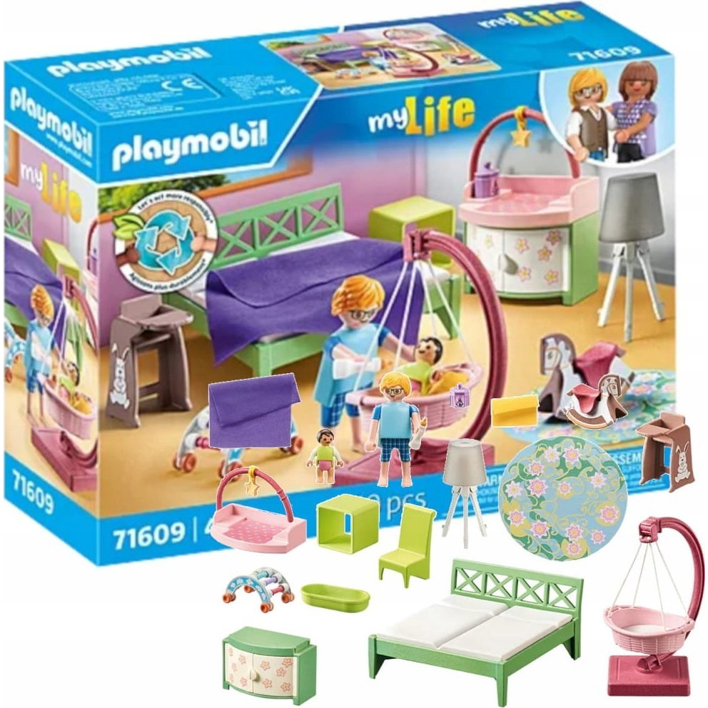 Playmobil 71609 my Life - Hálószoba baba játszósarokkal (71609)