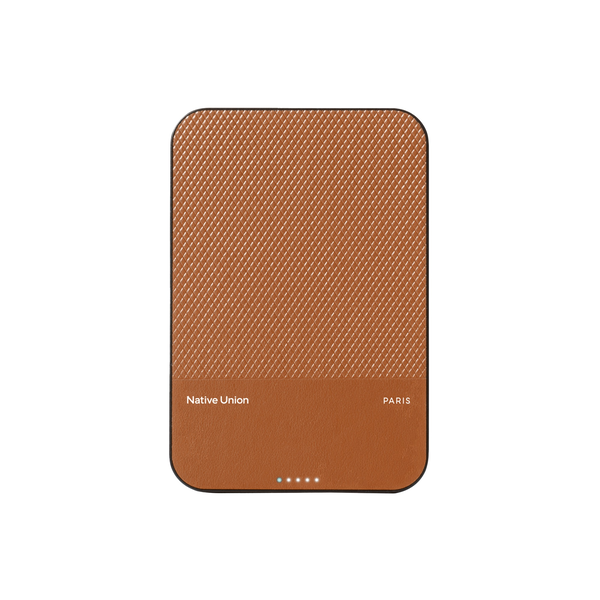 NATIVE UNION Powerbank (Re)Classic 5000mAh Qi2 barna PB-5KMS-TAN-Q2