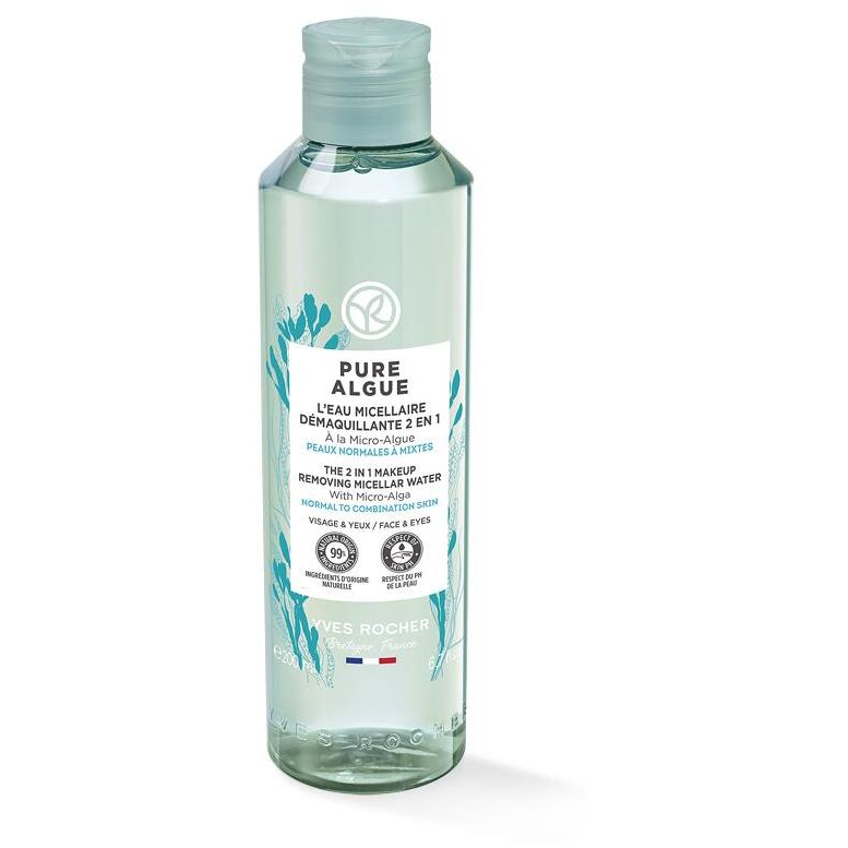 YVES ROCHER sminklemosó micellás víz 2in1 200 ml (3660005956657)