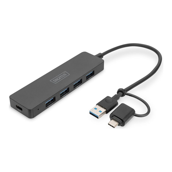 DIGITUS Slim Line - docking station - USB 3.0