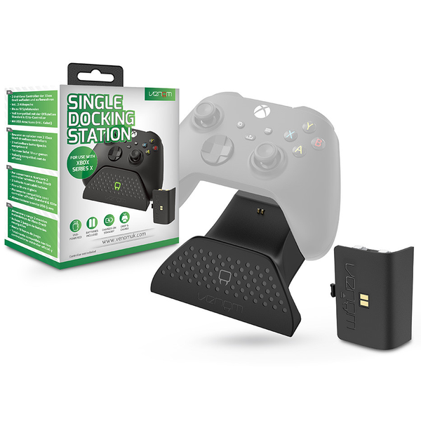 Venom Single Docking Station Black                       PS5