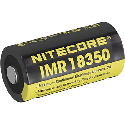 NiteCore IMR 18350 Speciális akku 18350 Lítiumion 3.7 V 700 mAh (NI18350A)