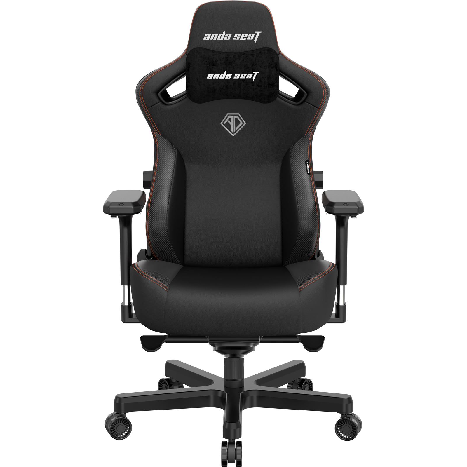 Anda Seat Kaiser Series 3 Premium Gaming Chair - L Black (AD12YDC-L-01-B-PV/C)