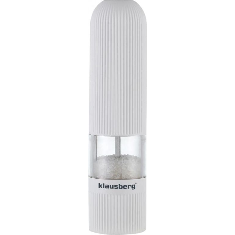 Klausberg KB-7435 Elektromos Só- és Borsőrlő - Fehér (KB-7435)