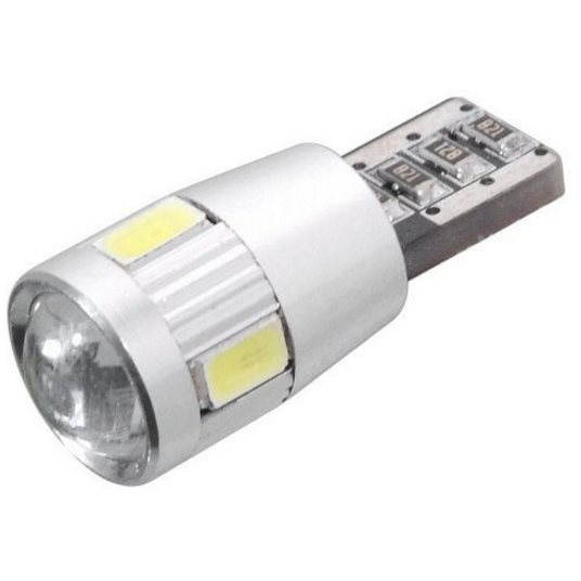 COMPASS 6 SMD LED - 12V, T10, fehér (33796)