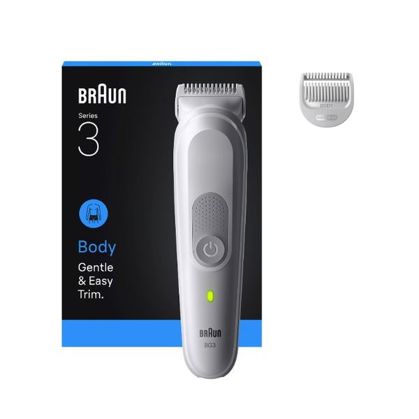 Braun Series 3 80789709 body groomer / barbermaskine Lys grå