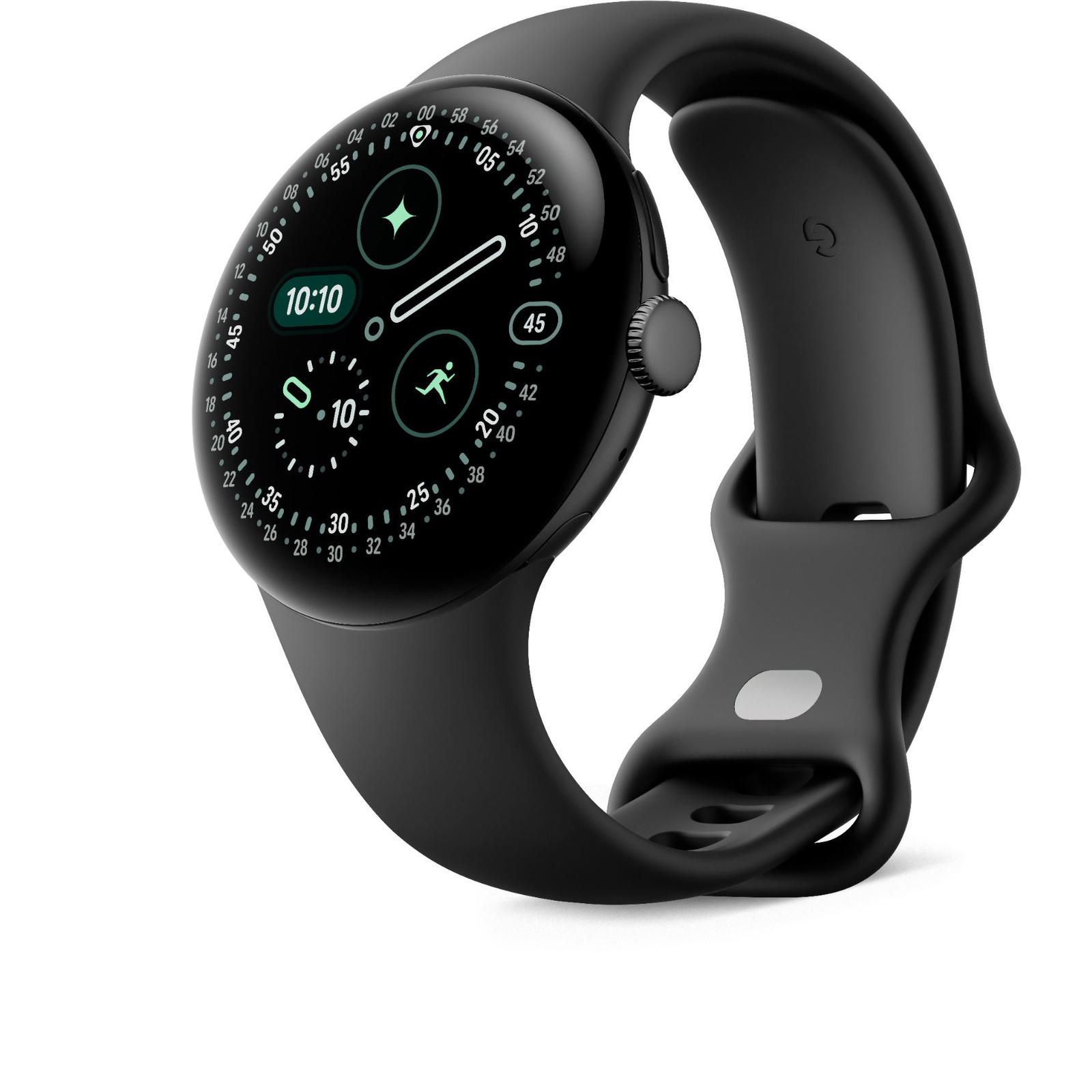 Google Pixel Watch 4 41mm Obsidian Black AMOLED okosóra (GA09958-EU)