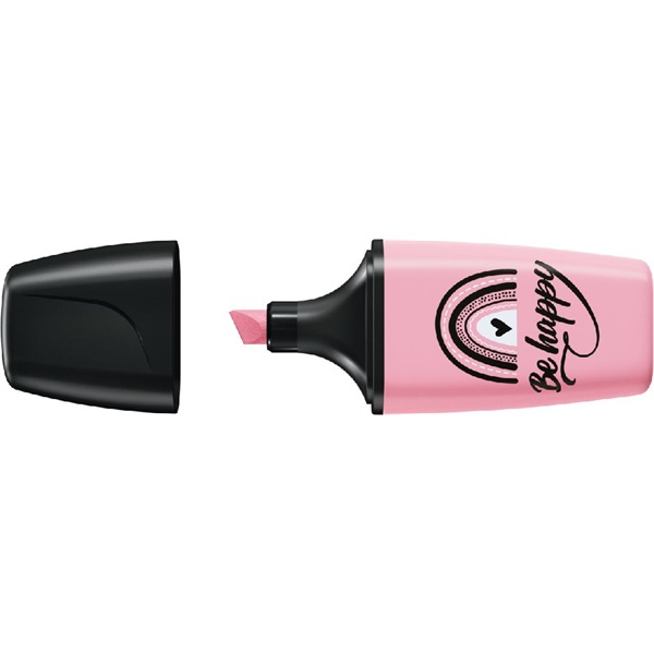 STABILO BOSS MINI Pastellove Edition 2.0 speedmarker 1 stk Lyserød