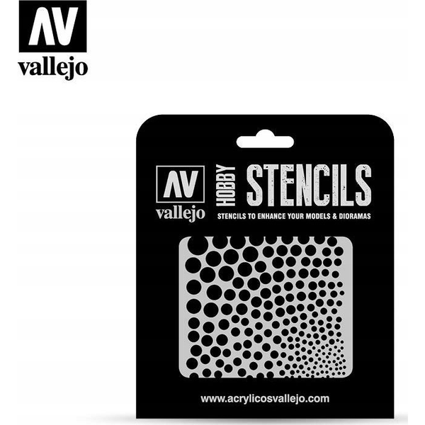  Vallejo Vallejo: Stencils - Circle Textures