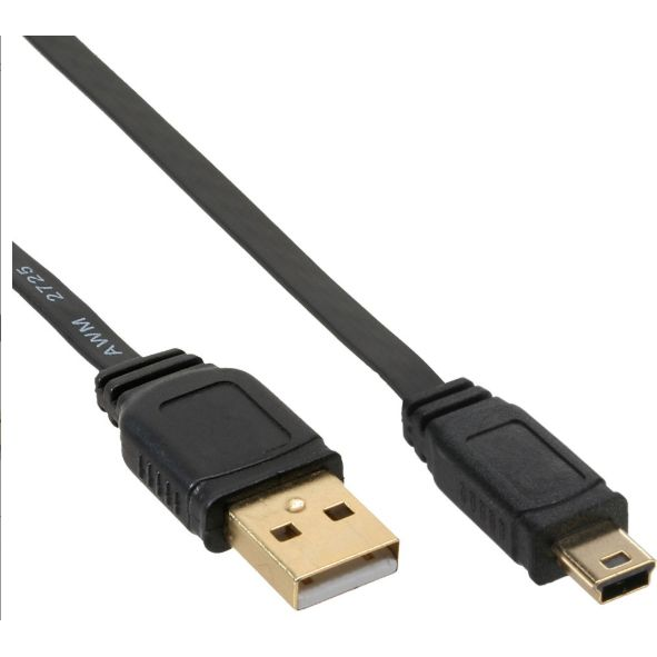 InLine 31803F cavo USB USB 2.0 USB A Mini-USB B