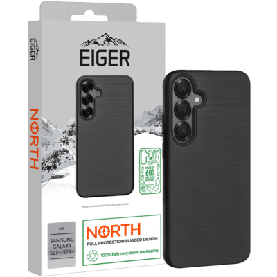 Eiger North Samsung Galaxy S25+/S24+ Telefon tok - Fekete (EGCA00709)