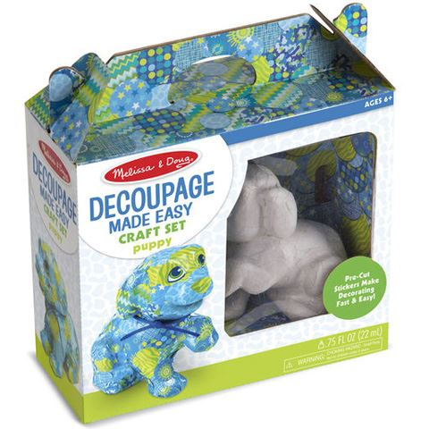 Melissa & Doug kiskutya decoupage szett (30102)