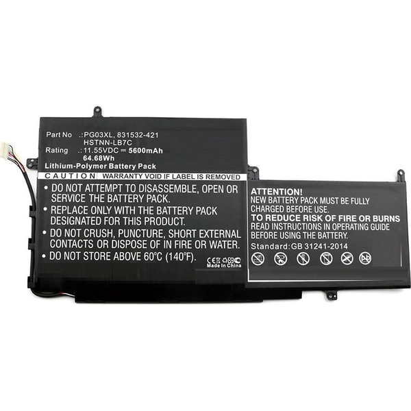 CoreParts MBXHP-BA0065 laptop reservedel Batteri