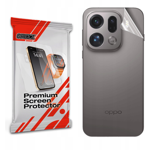 Folia na tył GrizzGlass SatinSkin do Oppo Find X9 Pro