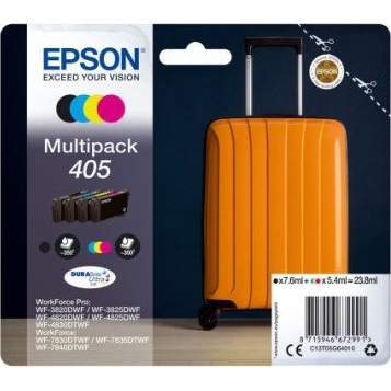 Epson 405 cartuccia d'inchiostro 1 pz Originale Resa standard Nero, Ciano, Magenta, Giallo