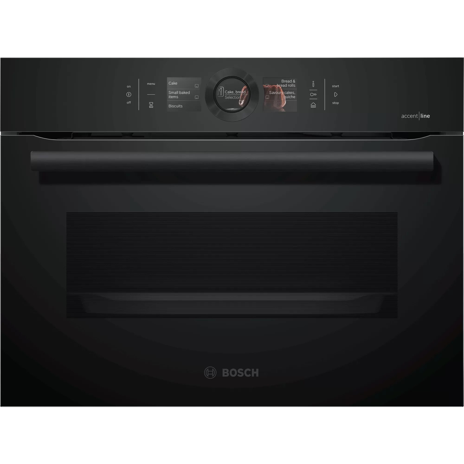 Bosch Serie 8 CSG856RC7 parná rúra Stredná Čierna Dotyk (CSG856RC7)