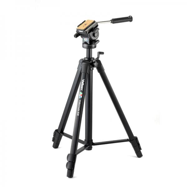 Velbon Videomate 638/F Kamera állvány (Tripod) Fekete (VEL360243)