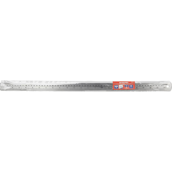 WorkPro Mérővonalzó 600 mm Alumínium (WP265002)