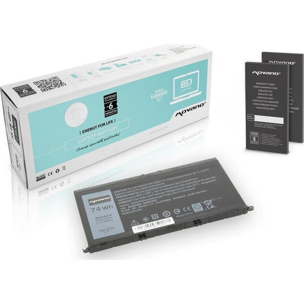 Bateria Movano Bateria Movano do notebooka Dell Inspiron 15 (7557), 15 (7559) (10.8V-11.1V) (6600 mAh)