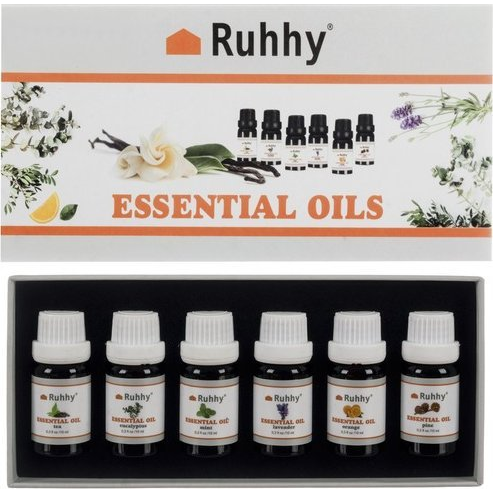 Illóolaj - 6 db-os Készlet 10ml Ruhhy 21939 (5900779943742)