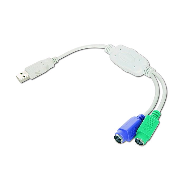 Gembird Uaps12 Usb Ps/2 Blanco Adaptador De Cable