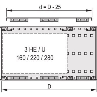 nVent SCHROFF 24560081 Betekintő blende 1 db (26.15.5141)
