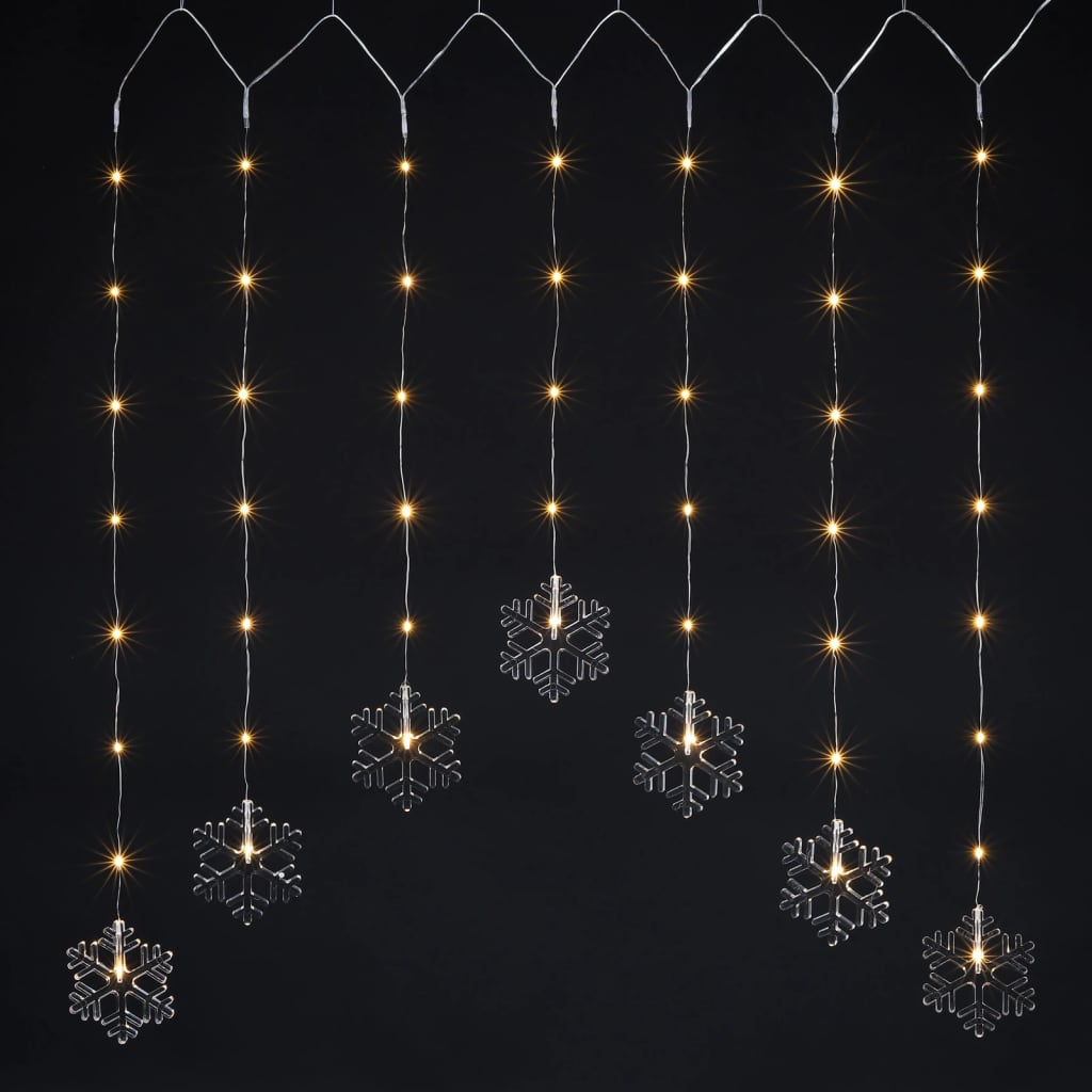 HI LED-függöny 47 meleg fehér LED-del (438369)